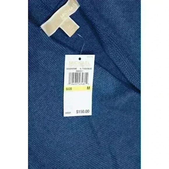 NEW! MICHAEL Michael Kors Women's M Front Pockets Ribbed Cardigan NWT $150 - Picture 3 of 3